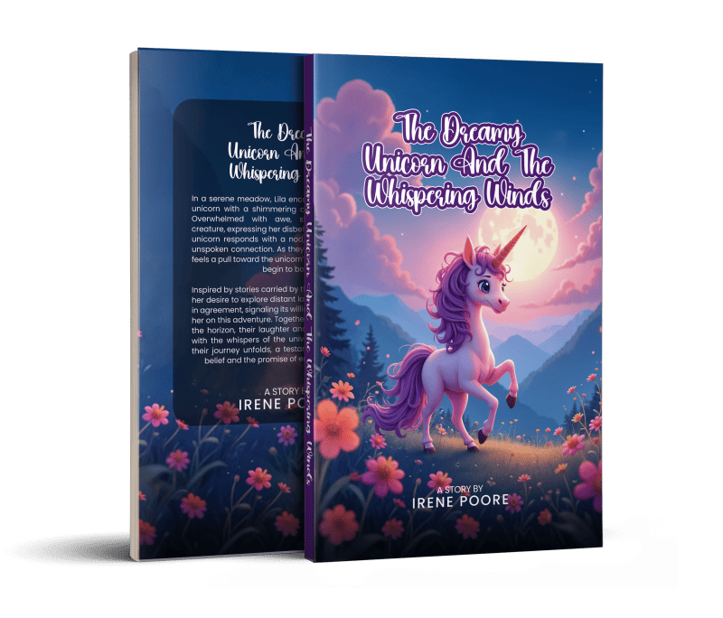 Cover of The Dreamy Unicorn and the Whispering Winds
